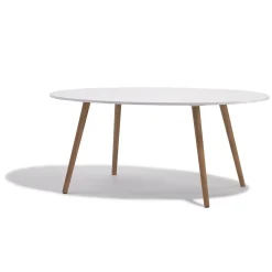 Table basse blanche Bergen