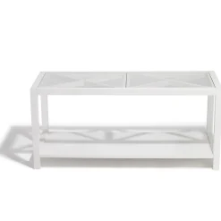 Table basse blanche Cardiff