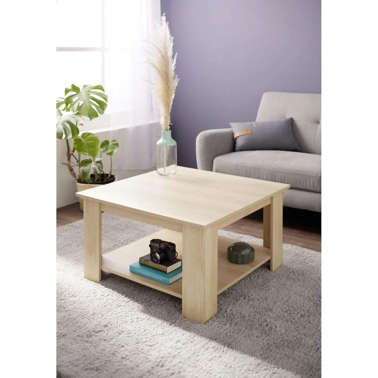 Table basse en bois Varso naturel