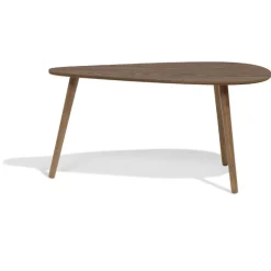 Table basse gigogne Néréa x2 bois marron