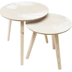 Table basse Jungle chic x2