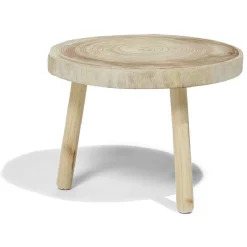 Table basse Rustik Ø54xH42cm bois