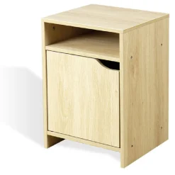 Table de chevet Adam en bois naturel