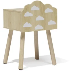 Table de chevet enfant Alix - 34x30xH54cm