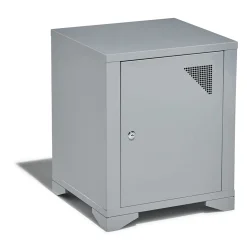 Table de chevet Pittsburgh gris anthracite 1 porte