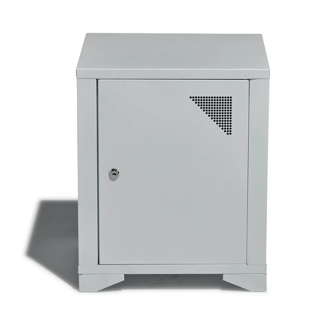 Table de chevet Pittsburgh blanche 1 porte