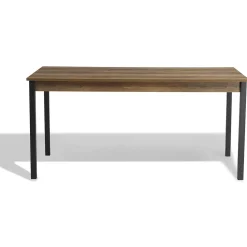 Table repas Chicago naturelle et noire 8 couverts