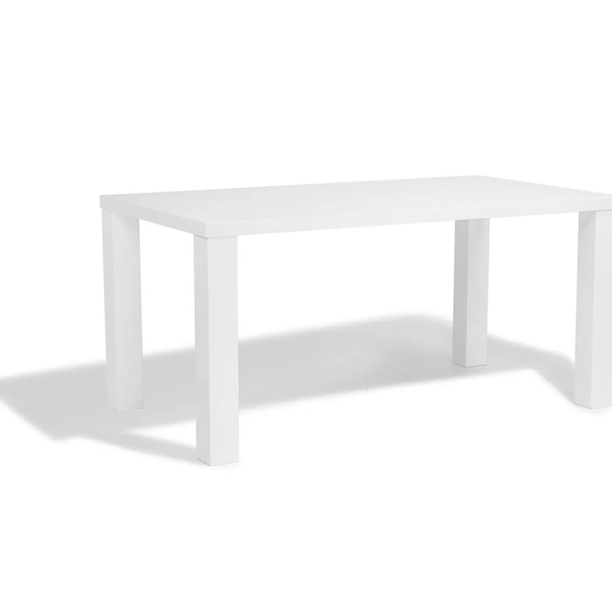 Table repas Luminosa blanche 8 couverts