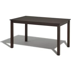 Table repas Marine acajou 6 couverts