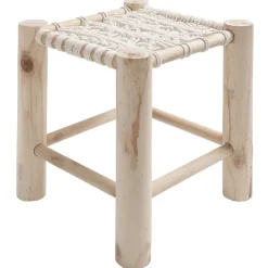 Tabouret crocheté