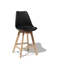 Tabouret de bar Chloé noir x 2