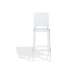 Tabouret de bar Lisa transparent x 2