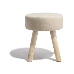 Tabouret Joseph écru