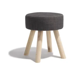 Tabouret Joseph gris anthracite