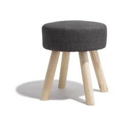 Tabouret Joseph gris anthracite