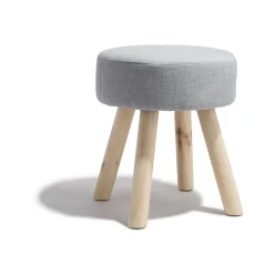 Tabouret Joseph gris clair