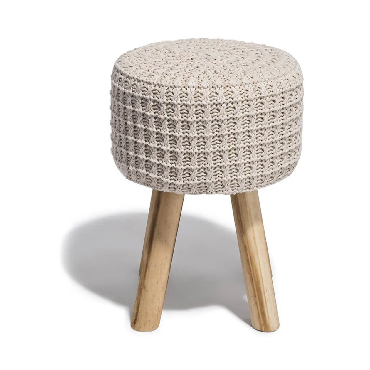 Tabouret Lya écru