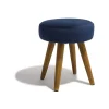 Tabouret Marceau bleu marine