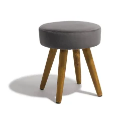 Tabouret Marceau gris anthracite