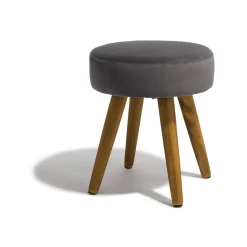 Tabouret Marceau gris anthracite