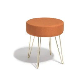 Tabouret Solange terra cotta