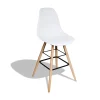 Tabourets de bar Charlotte blanc x 2