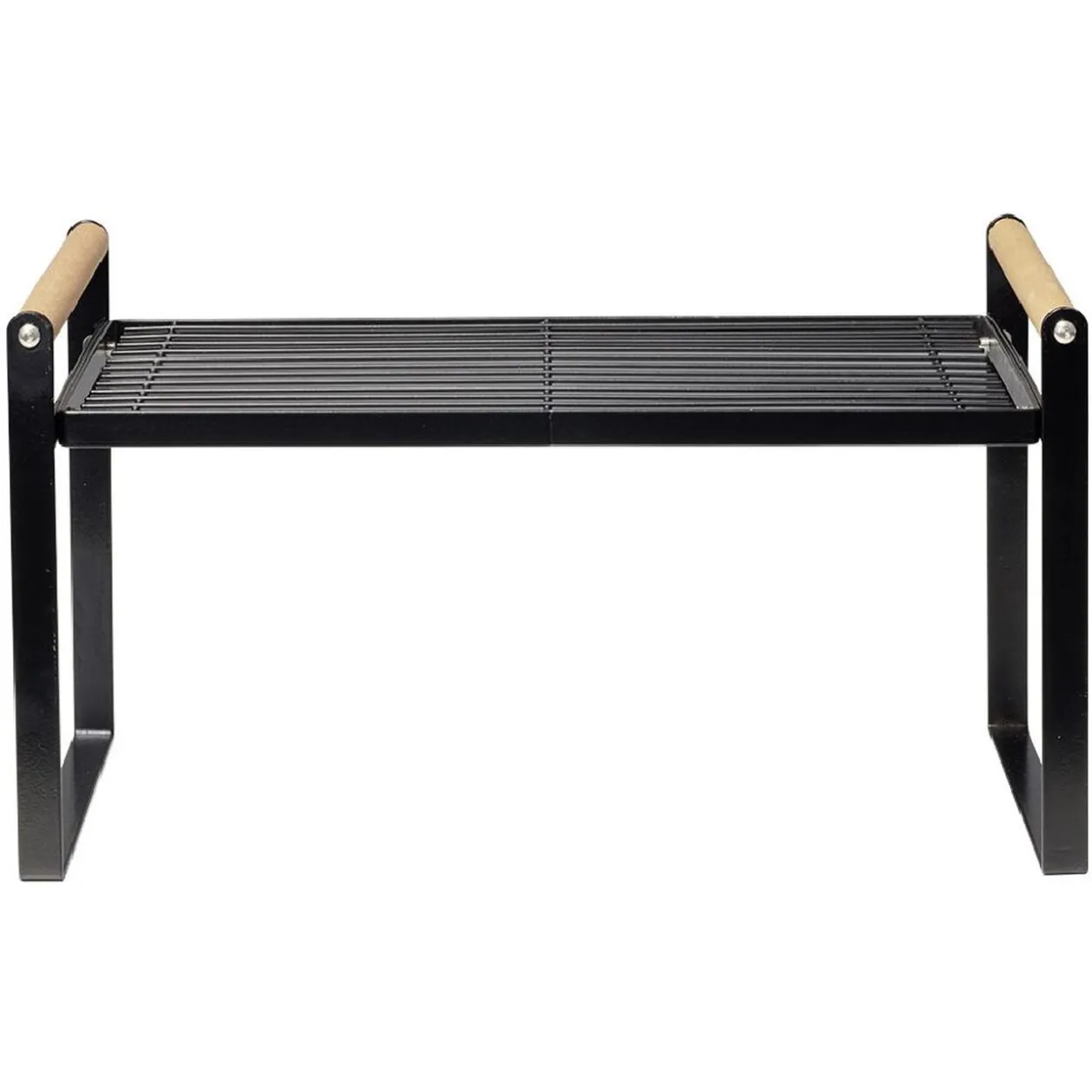 Étagère à poser métal et bois 35,5x19,5xH19,5cm