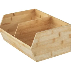 Étagère en bambou superposable