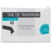 Taie de traversin blanc