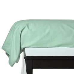 Taie de traversin unie vert