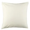 Taie d'oreiller carré beige