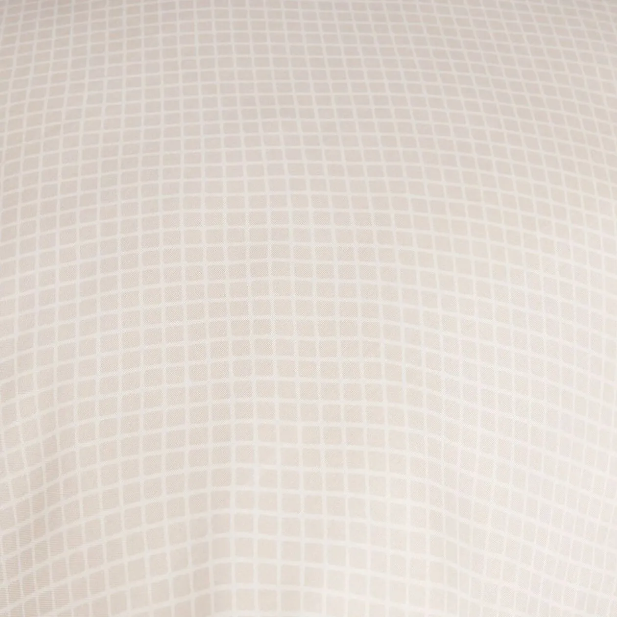 Taie d'oreiller carrée beige blanc imprimé croix X2