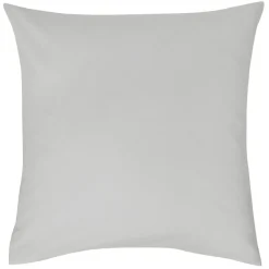 Taie d'oreiller carrée unie x2