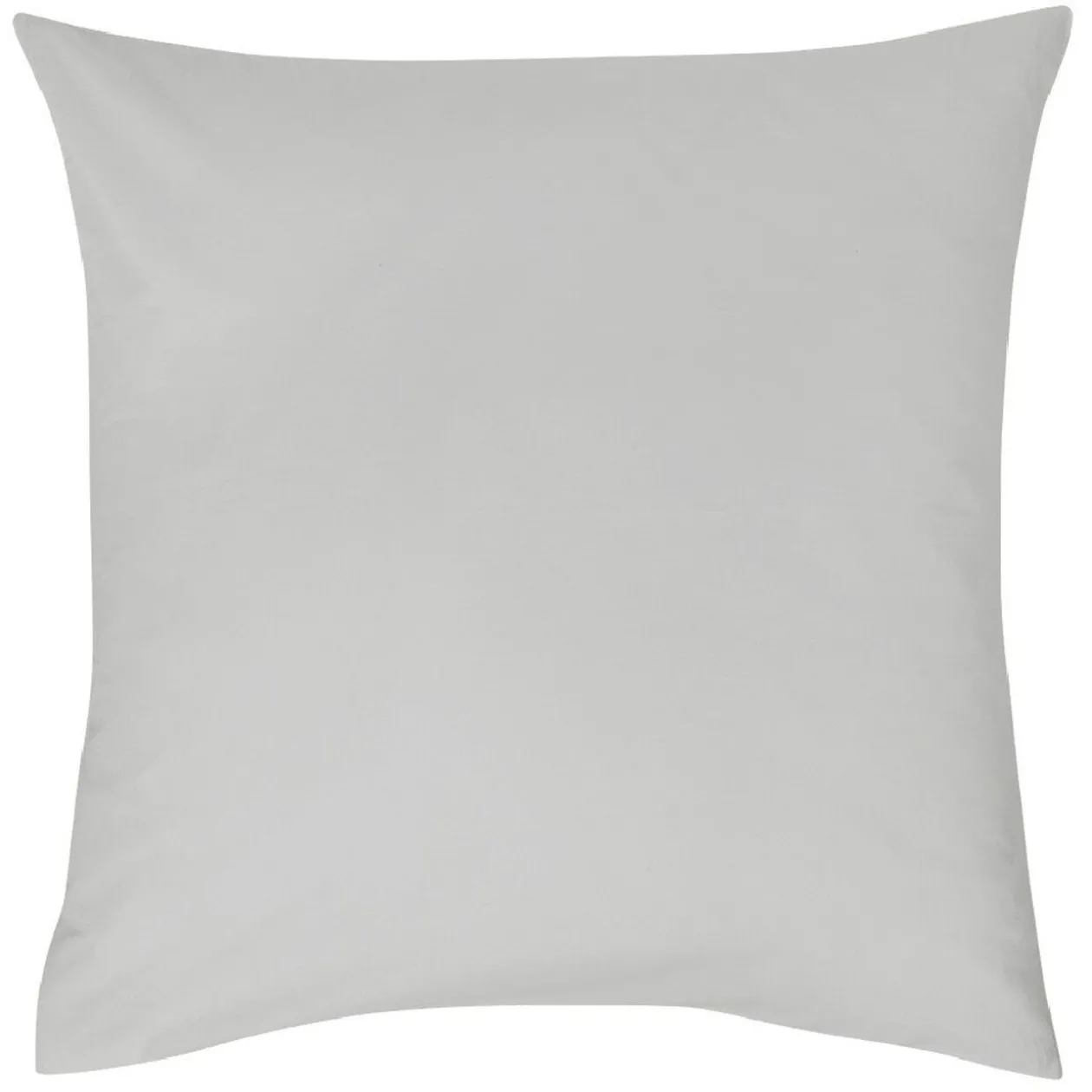 Taie d'oreiller carrée unie x2