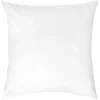 Taie d'oreiller carrée 63x63 cm blanc
