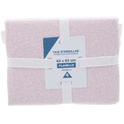 Taie d'oreiller flanelle L63X63 cm