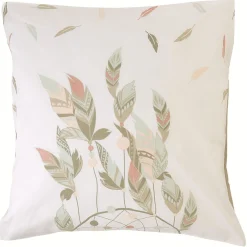 Taie d'oreiller x 2 coton 63 x 63