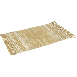 Tapis à franges rectangulaire imprimé 60x90 cm