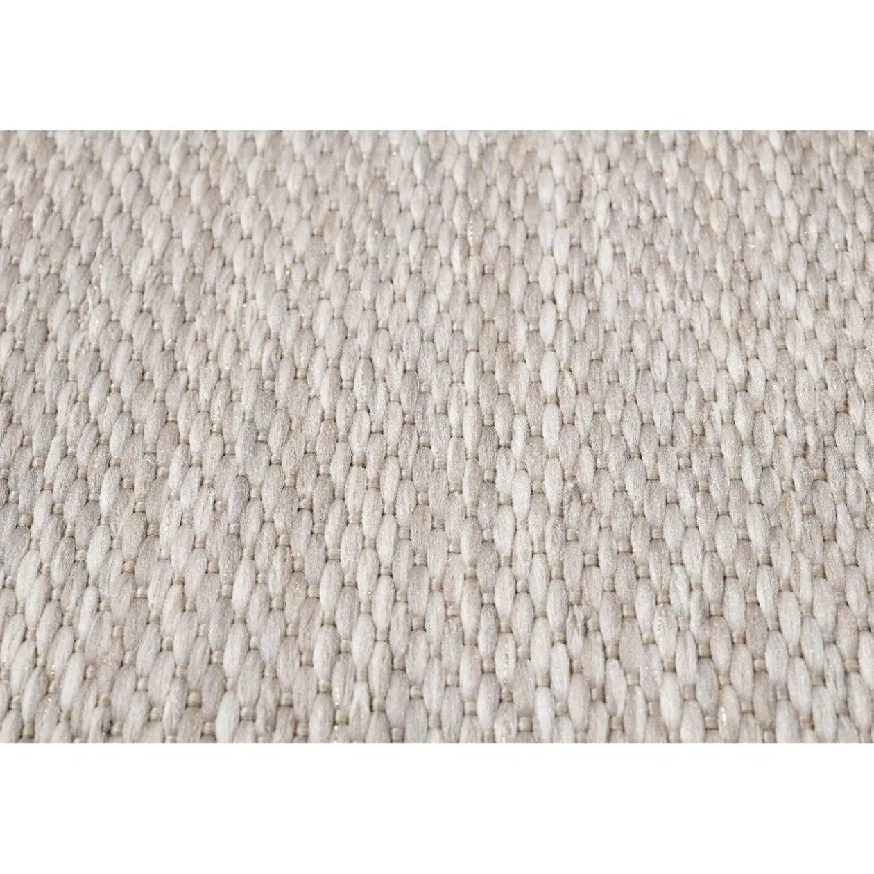 Tapis beige fil brillant beige