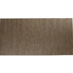 Tapis blanc fil brillant naturel gris