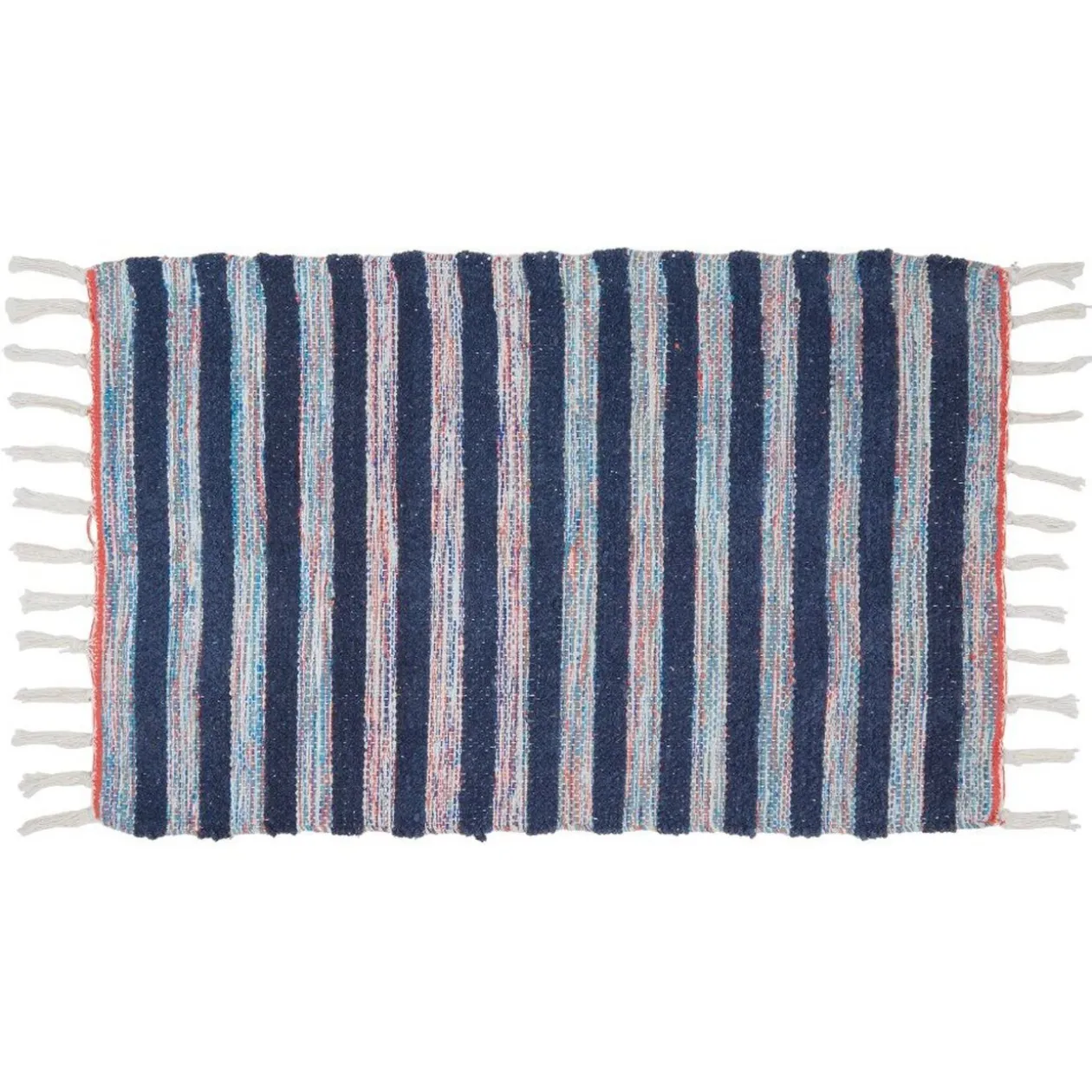 Tapis coton imprimé