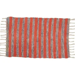 Tapis coton imprimé