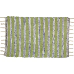 Tapis coton imprimé