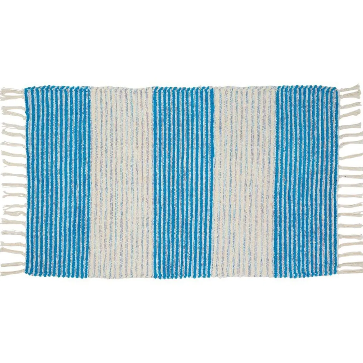 Tapis coton imprimé