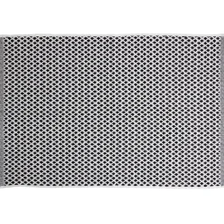 Tapis coton imprimé losange 60x90 cm