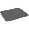 Tapis égouttoir gris pour évier 45x39cm