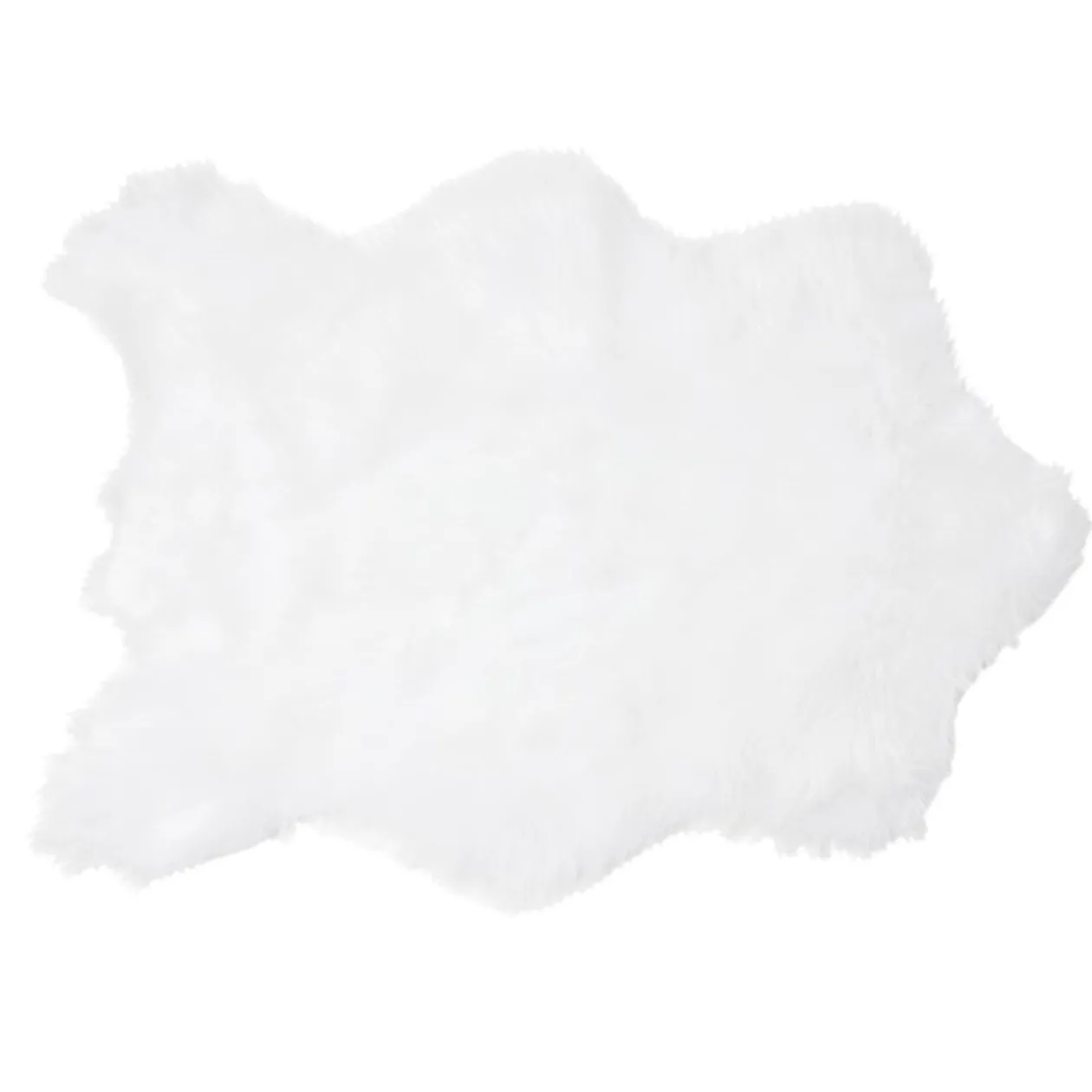 Tapis imitation fourrure forme peau de bête 50x70cm - 3 modèles