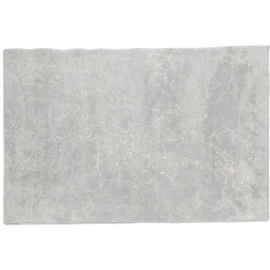 Tapis imprimé imitation marbre 100x150 cm blanc/doré ou gris/doré