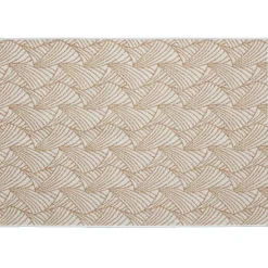 Tapis intérieur extérieur motif géométrique 170x120 cm