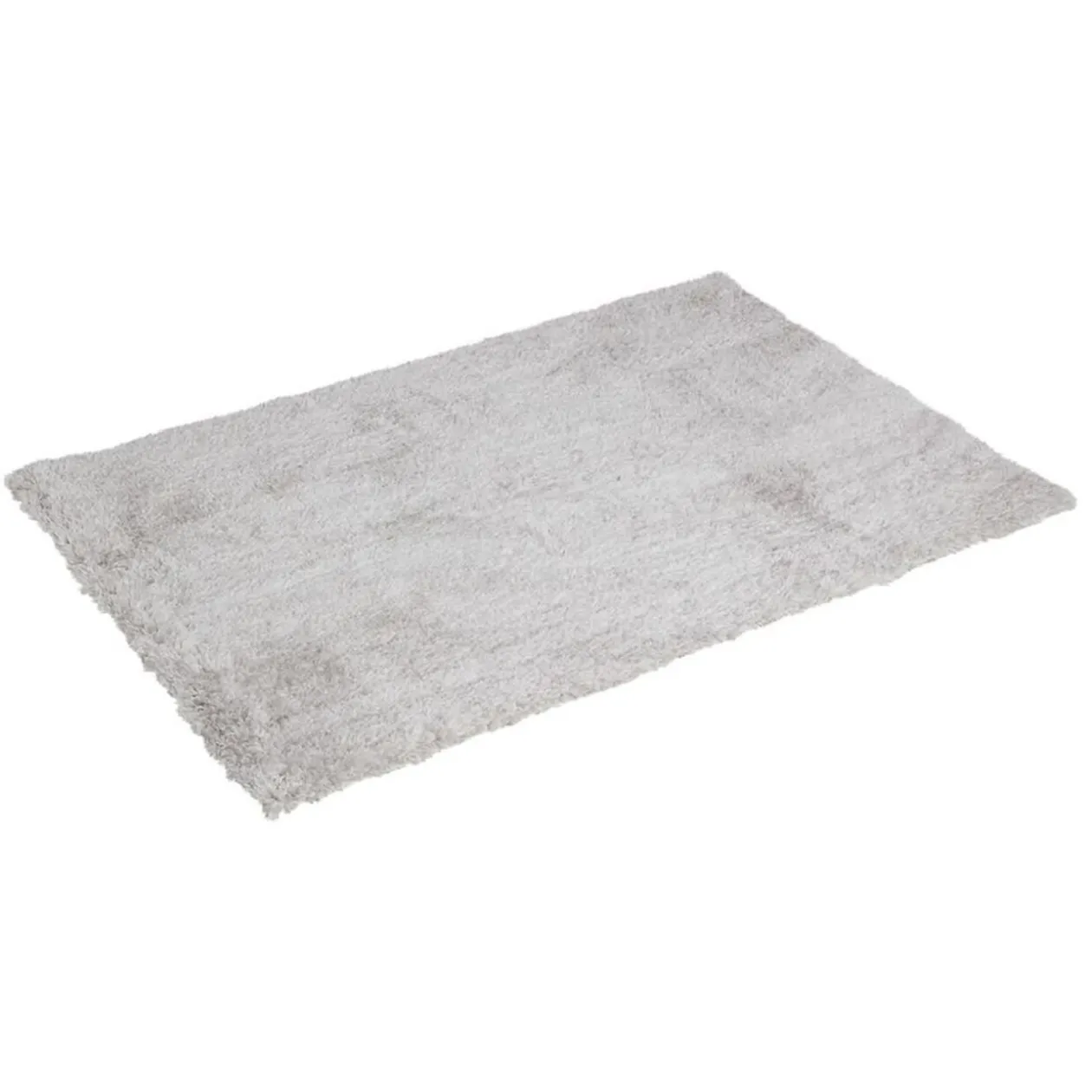 Tapis poils longs gris 100x150cm